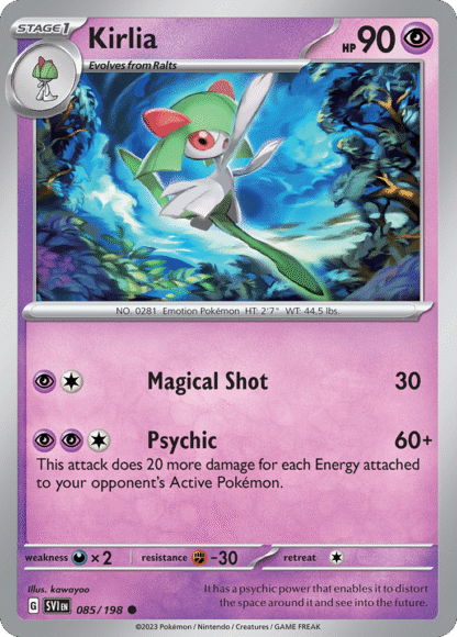 Kirlia Reverse - Scarlet & Violet