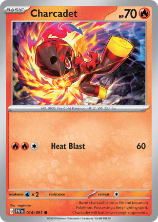 Charcadet Reverse - Paldean Fates