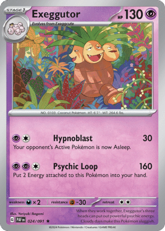 Exeggutor Reverse - Paldean Fates
