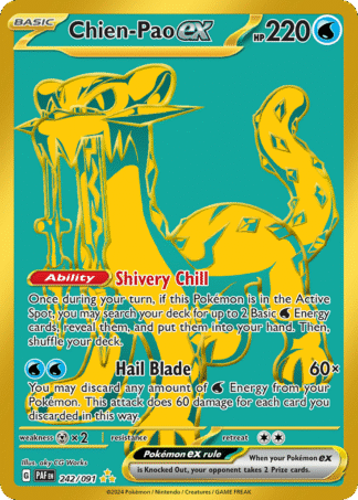 Chien-Pao ex - Paldean Fates