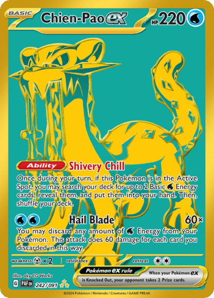 Chien-Pao ex - Paldean Fates