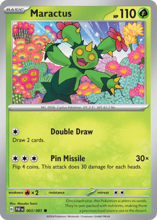 Maractus Reverse - Paldean Fates