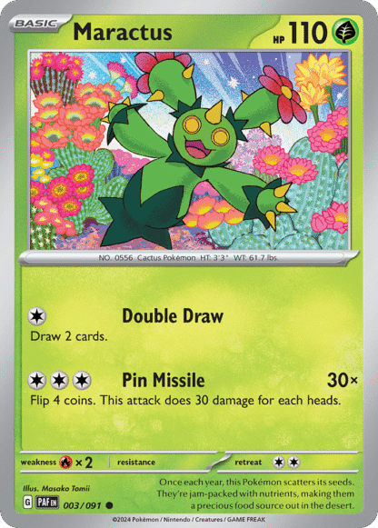 Maractus Reverse - Paldean Fates