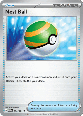 Nest Ball Reverse - Paldean Fates