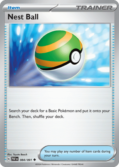 Nest Ball Reverse - Paldean Fates