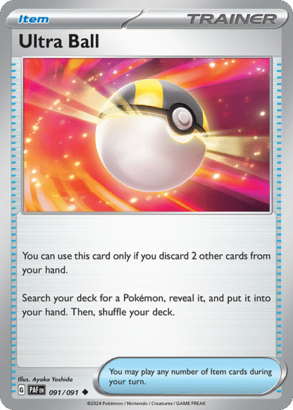 Ultra Ball Reverse - Paldean Fates