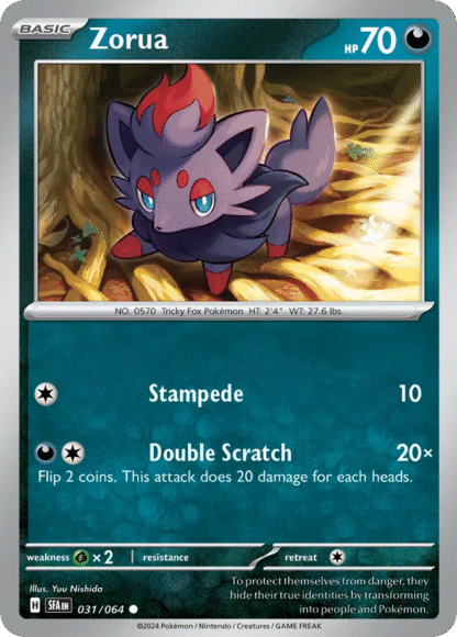 Zorua Reverse - Shrouded Fable