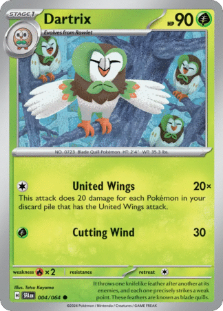 Dartrix Reverse - Shrouded Fable