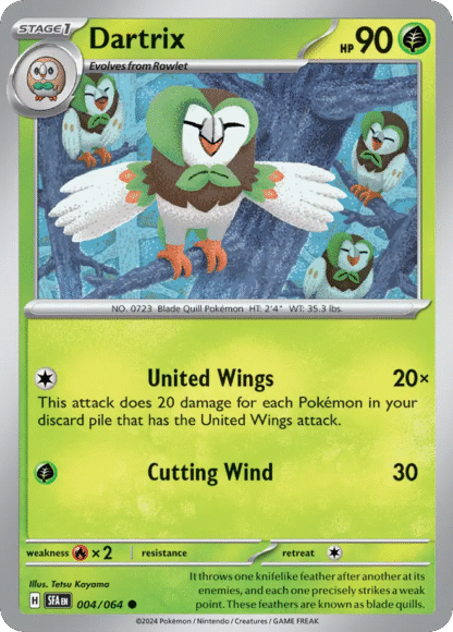 Dartrix Reverse - Shrouded Fable