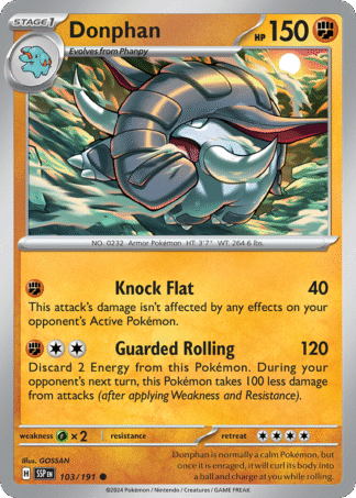Donphan Reverse - Surging Sparks