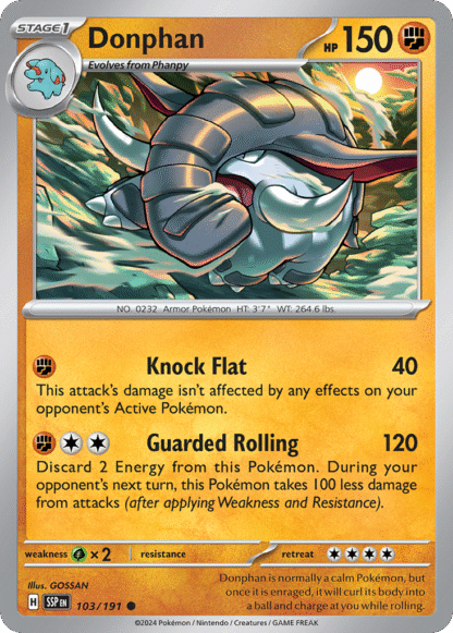 Donphan Reverse - Surging Sparks