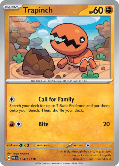 Trapinch Reverse - Surging Sparks