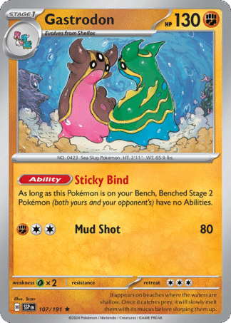 Gastrodon Reverse - Surging Sparks