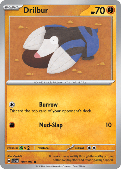Drilbur Reverse - Surging Sparks