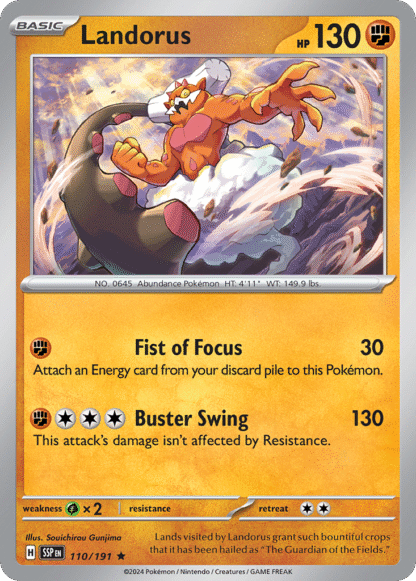 Landorus Reverse - Surging Sparks