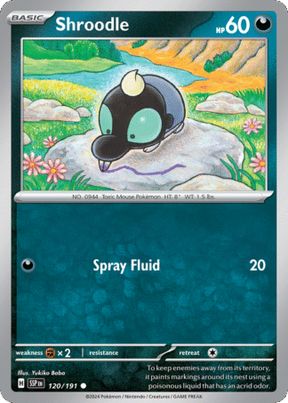 Shroodle Reverse - Surging Sparks