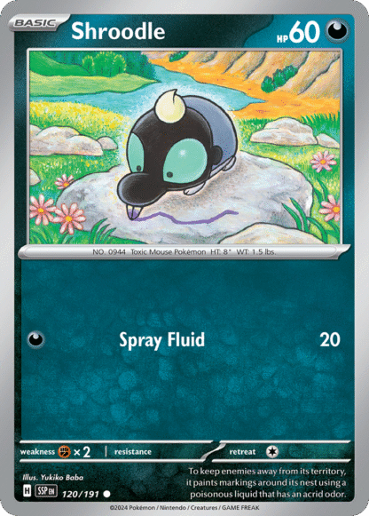 Shroodle Reverse - Surging Sparks