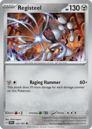 Registeel Reverse - Surging Sparks