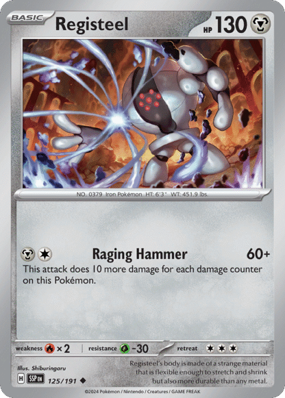 Registeel Reverse - Surging Sparks