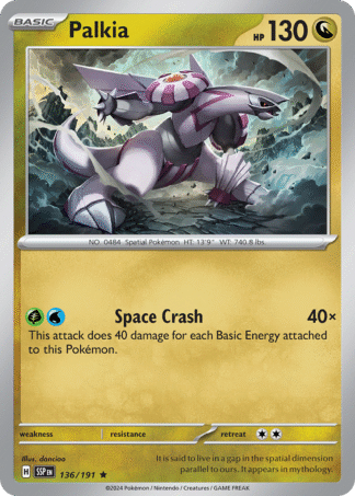 Palkia Reverse - Surging Sparks