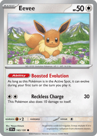 Eevee - Surging Sparks