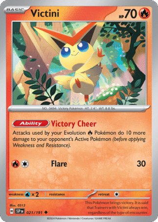 Victini Reverse - Surging Sparks