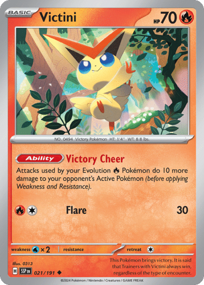 Victini Reverse - Surging Sparks
