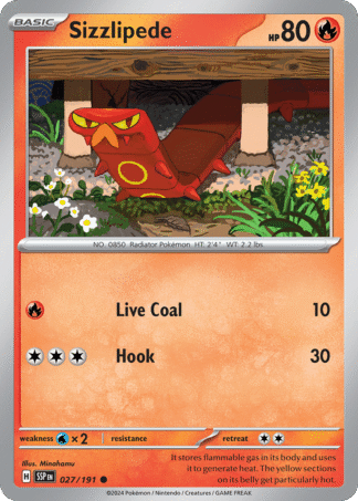 Sizzlipede Reverse - Surging Sparks