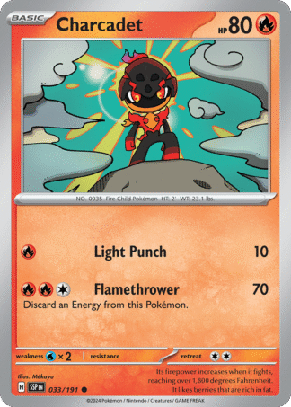 Charcadet Reverse - Surging Sparks