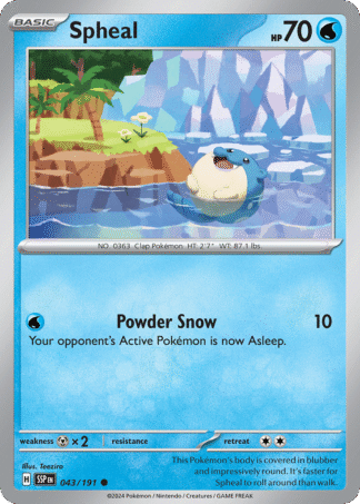 Spheal Reverse - Surging Sparks