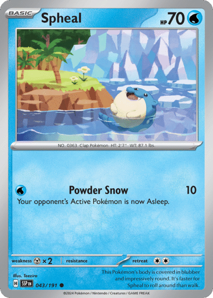 Spheal Reverse - Surging Sparks