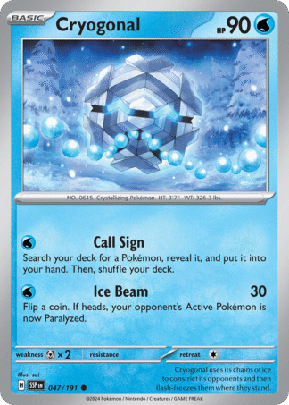 Cryogonal Reverse - Surging Sparks