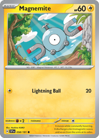Magnemite Reverse - Surging Sparks