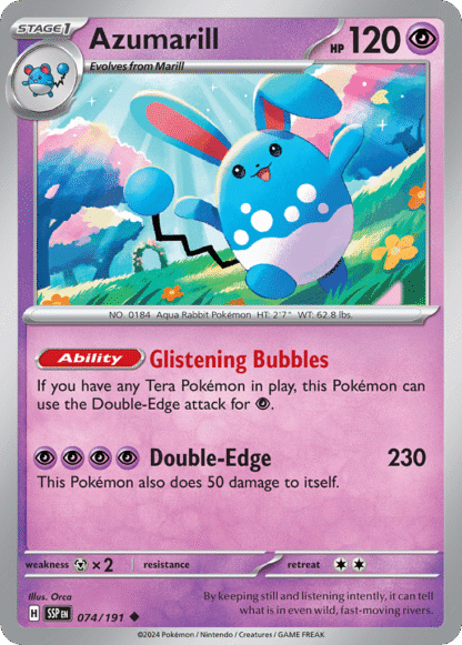 Azumarill Reverse - Surging Sparks