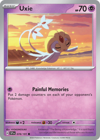 Uxie Reverse - Surging Sparks