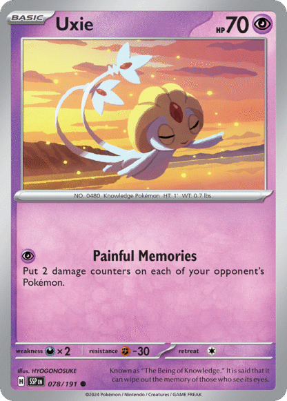 Uxie Reverse - Surging Sparks