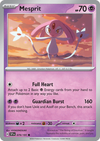 Mesprit Reverse - Surging Sparks