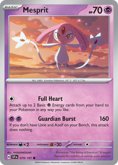 Mesprit Reverse - Surging Sparks