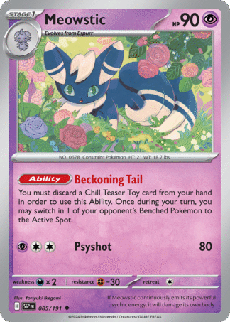 Meowstic Reverse - Surging Sparks