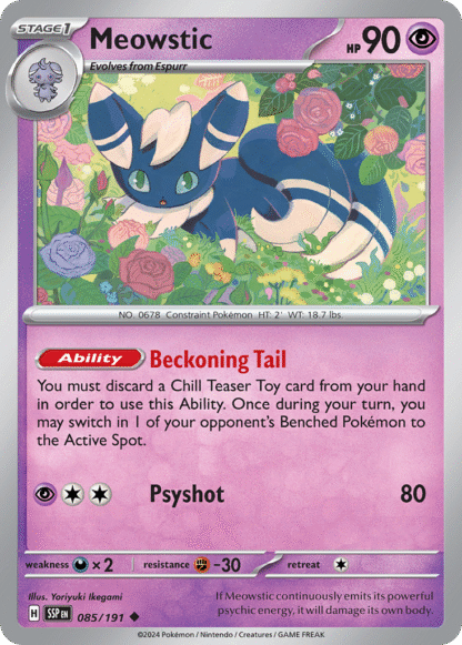 Meowstic Reverse - Surging Sparks