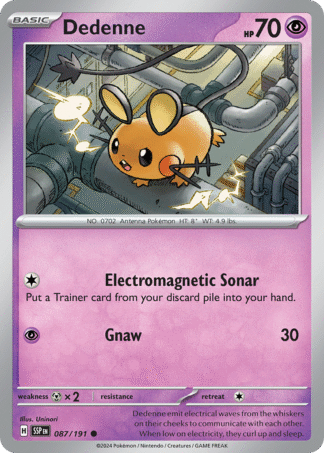 Dedenne Reverse - Surging Sparks
