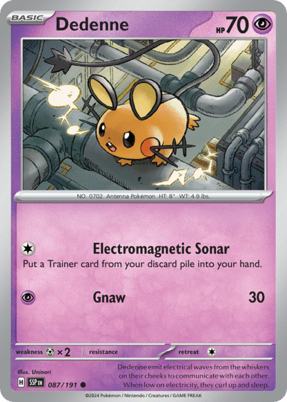 Dedenne Reverse - Surging Sparks