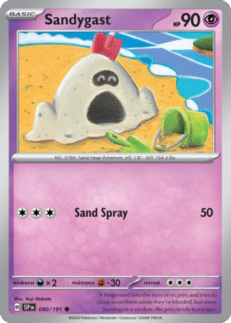 Sandygast Reverse - Surging Sparks