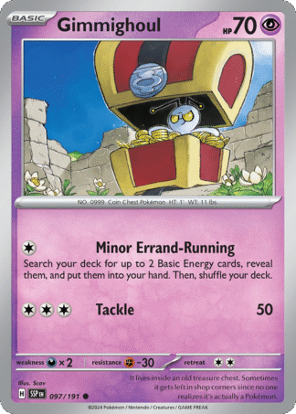 Gimmighoul Reverse - Surging Sparks