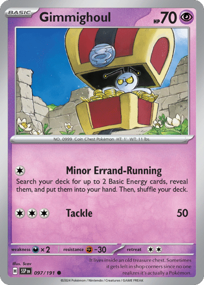 Gimmighoul Reverse - Surging Sparks