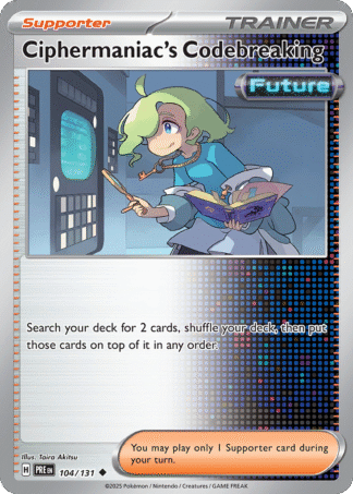 Ciphermaniac's Codebreaking Poke Ball - Prismatic Evolutions