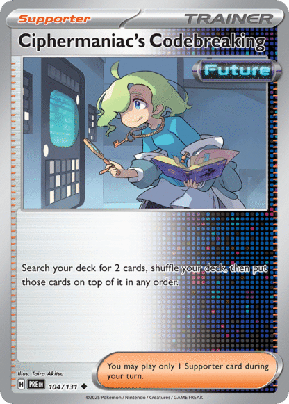Ciphermaniac's Codebreaking Poke Ball - Prismatic Evolutions
