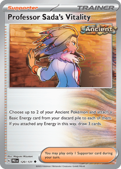 Professor Sada's Vitality Poke Ball - Prismatic Evolutions