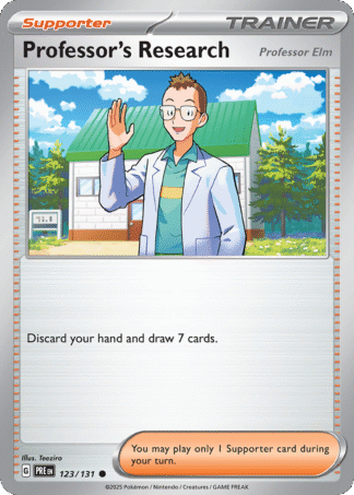 Professor's Research Poke Ball - Prismatic Evolutions