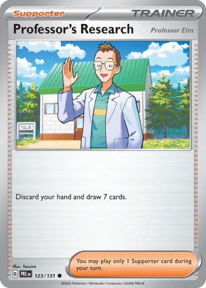 Professor's Research Poke Ball - Prismatic Evolutions